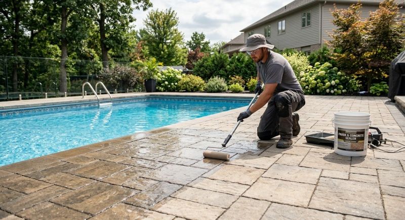 Concrete Deck Sealing in Alpharetta, GA