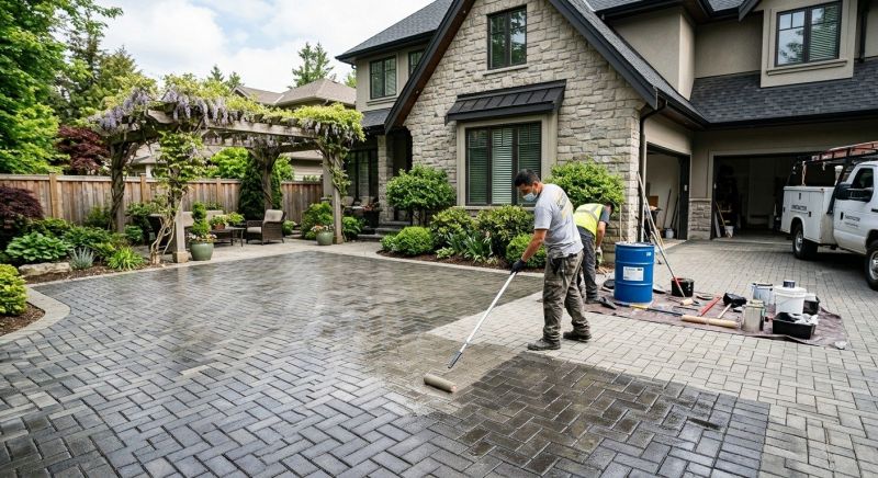 Hardscape Sealing in Bellevue, WA