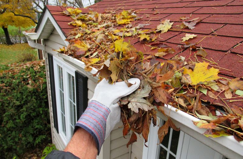 Rain Gutter Clearing in Fredericksburg, VA